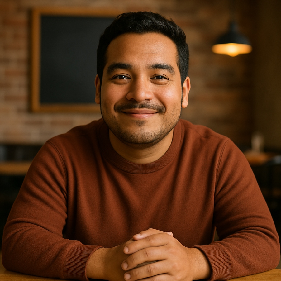 The People Pleaser — a friendly man at a pub